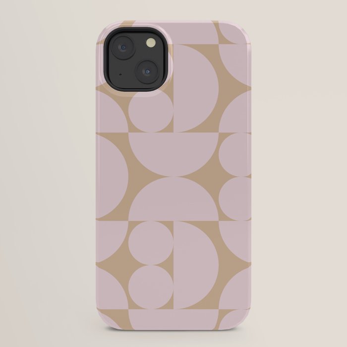 "Grapes and apple slices (pale pink)" iPhone Case