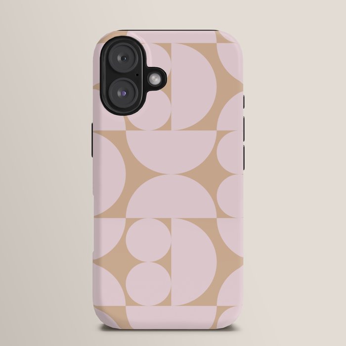 "Grapes and apple slices (pale pink)" iPhone Case