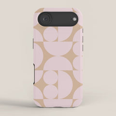 "Grapes and apple slices (pale pink)" iPhone Case