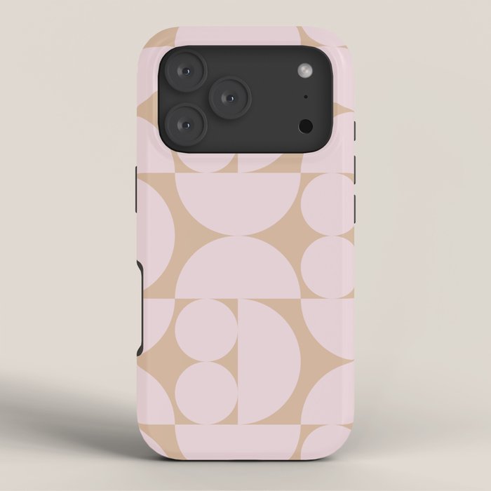 "Grapes and apple slices (pale pink)" iPhone Case