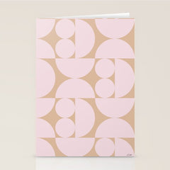 "Grapes and apple slices (pale pink)" Stationery Card