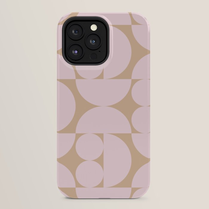 "Grapes and apple slices (pale pink)" iPhone Case