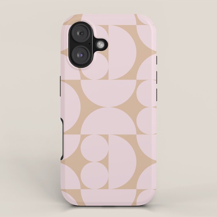 "Grapes and apple slices (pale pink)" iPhone Case