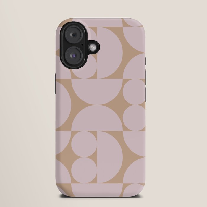 "Grapes and apple slices (pale pink)" iPhone Case
