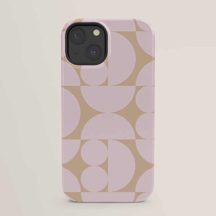 "Grapes and apple slices (pale pink)" iPhone Case