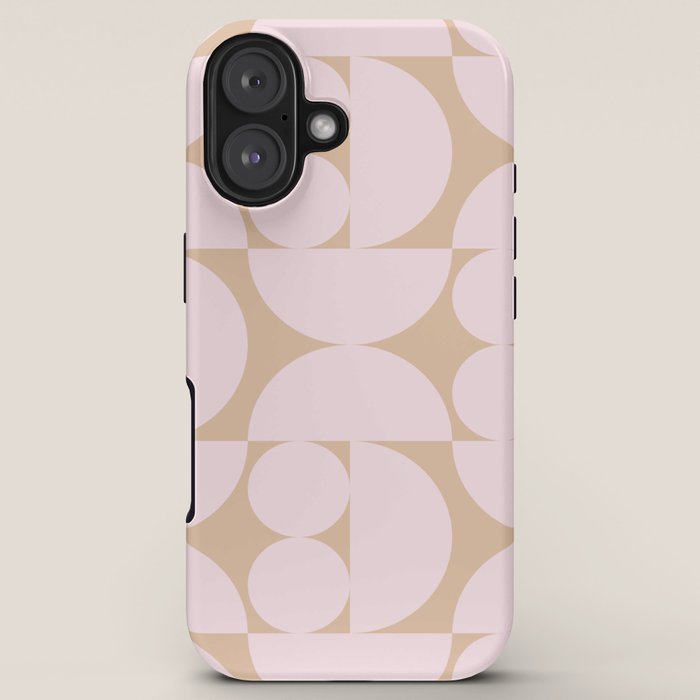 "Grapes and apple slices (pale pink)" iPhone Case