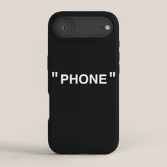 " Art " (Negative) iPhone Case