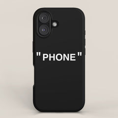 " Art " (Negative) iPhone Case