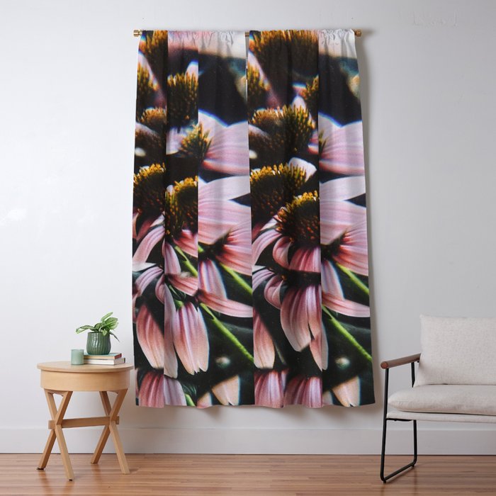 a dreamy summer solstice Window Curtain