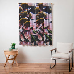 a dreamy summer solstice Window Curtain