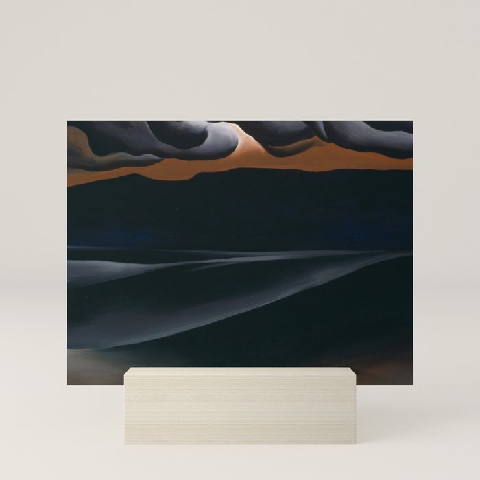 "Storm Cloud, Lake George" by Georgia O'Keeffe (1923) Mini Art Print