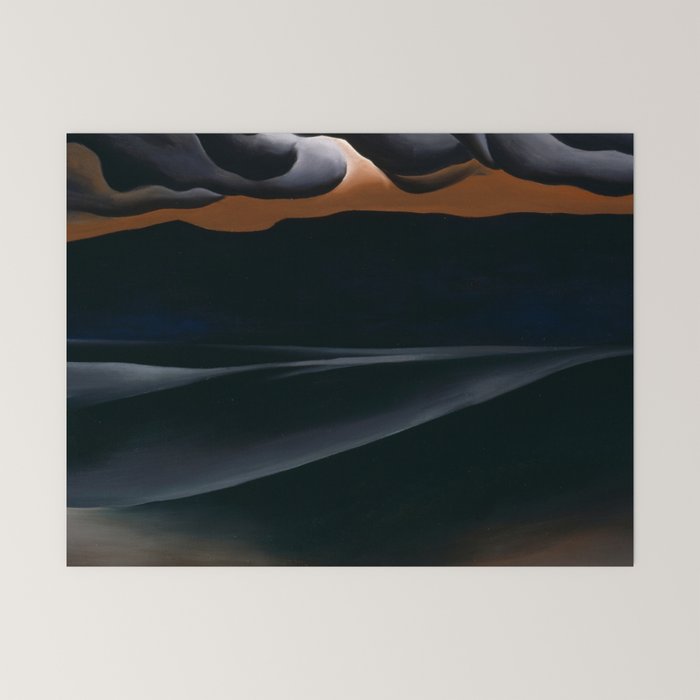 "Storm Cloud, Lake George" by Georgia O'Keeffe (1923) Mini Art Print