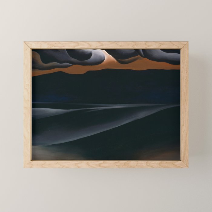 "Storm Cloud, Lake George" by Georgia O'Keeffe (1923) Mini Art Print