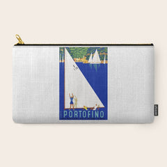 1941 PORTOFINO Italy Travel Poster Carry All Pouch