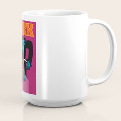 1968 CYRK Cycling Chimpanzee Polish Circus Poster Coffee Mug
