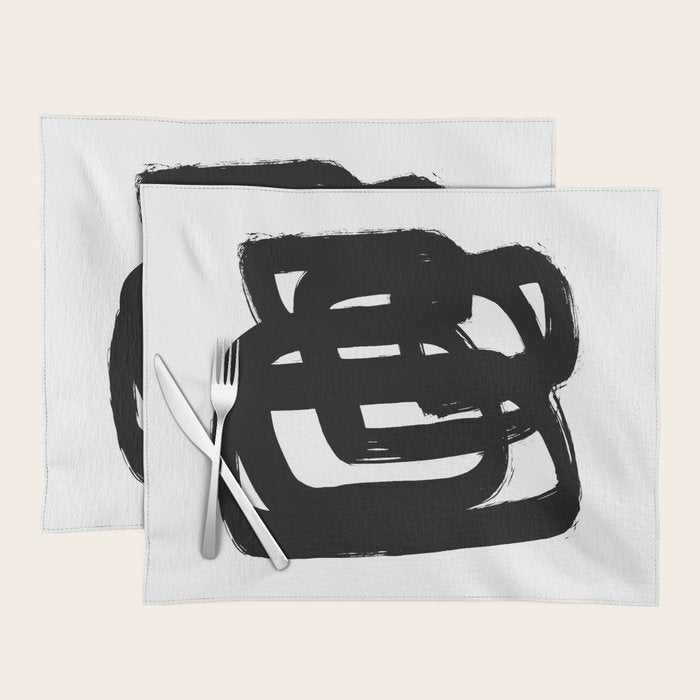 A Heavy Thought White Background Placemat