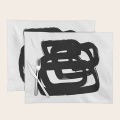 A Heavy Thought White Background Placemat