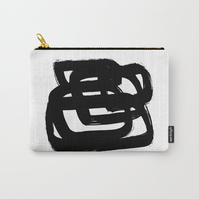 A Heavy Thought White Background Carry All Pouch
