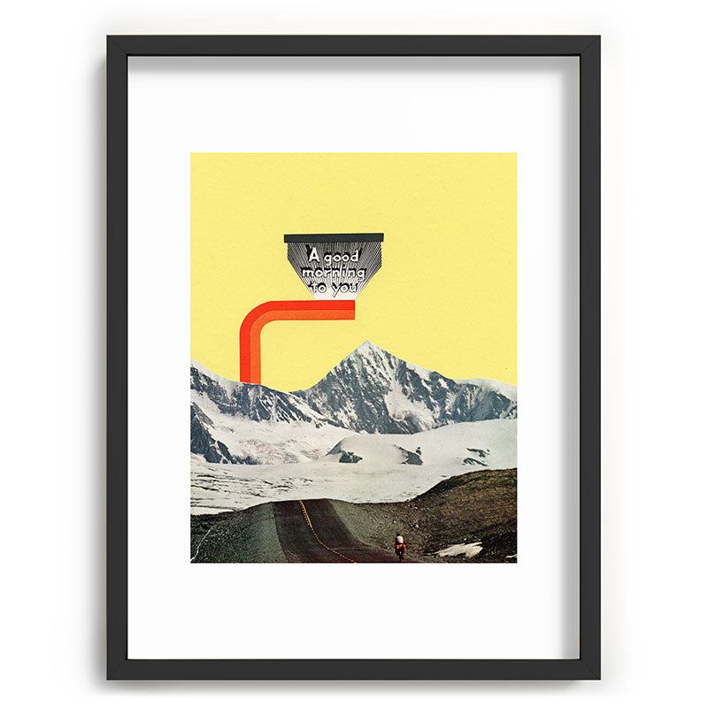 A Good Morning To You Framed Art Print
