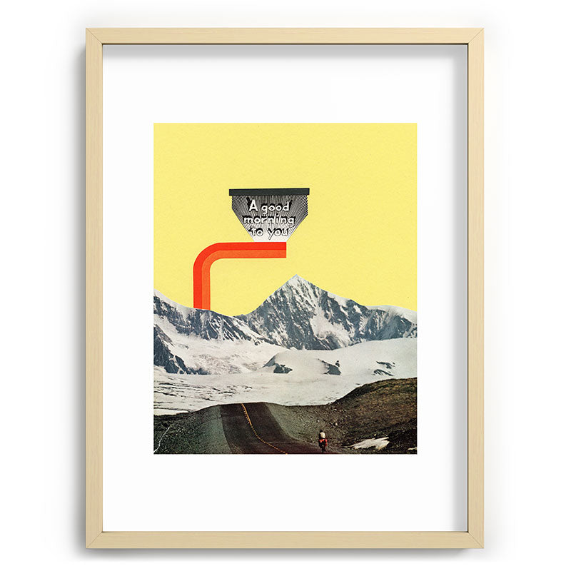 A Good Morning To You Framed Art Print