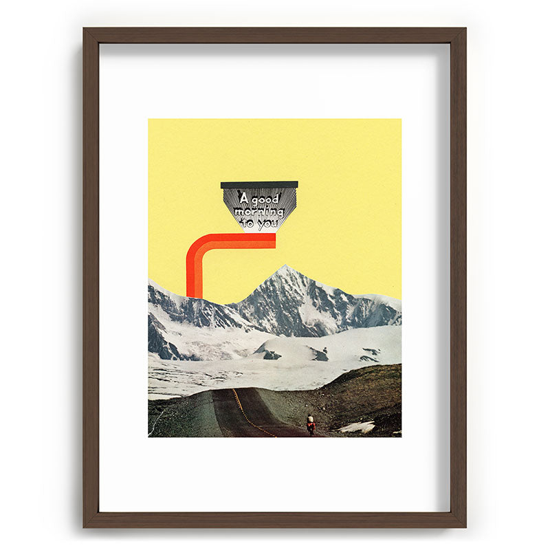 A Good Morning To You Framed Art Print