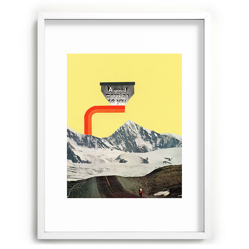 A Good Morning To You Framed Art Print