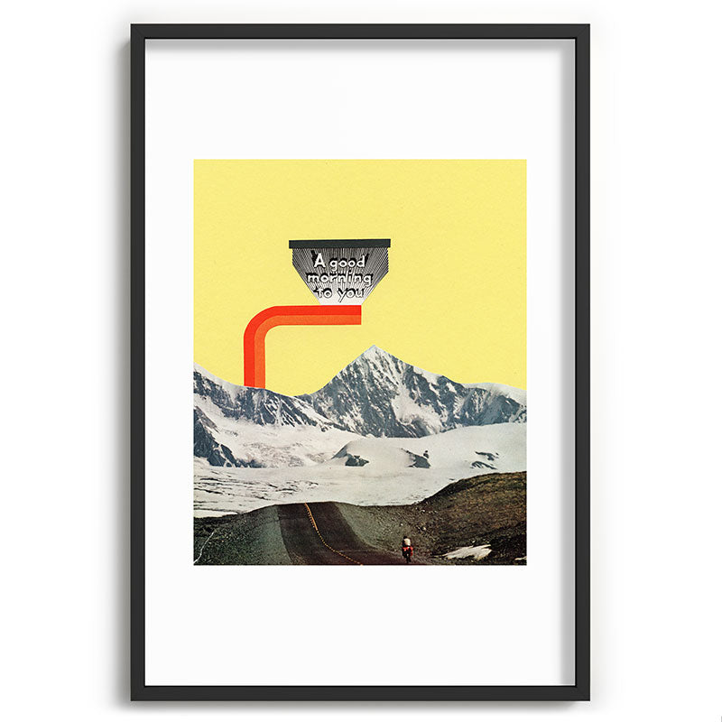 A Good Morning To You Framed Art Print