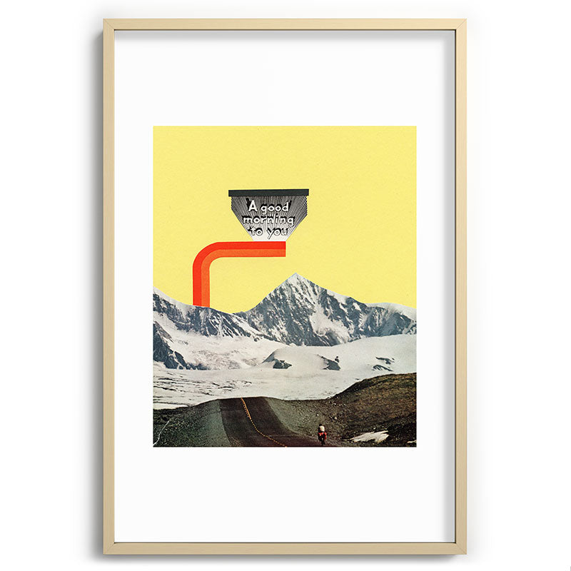 A Good Morning To You Framed Art Print