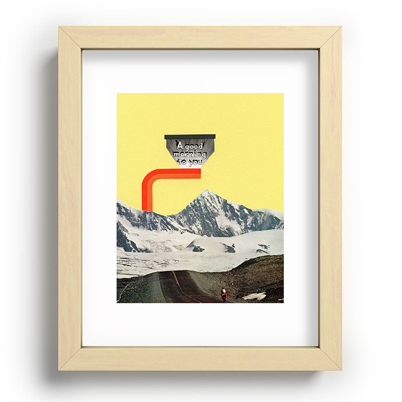 A Good Morning To You Framed Art Print