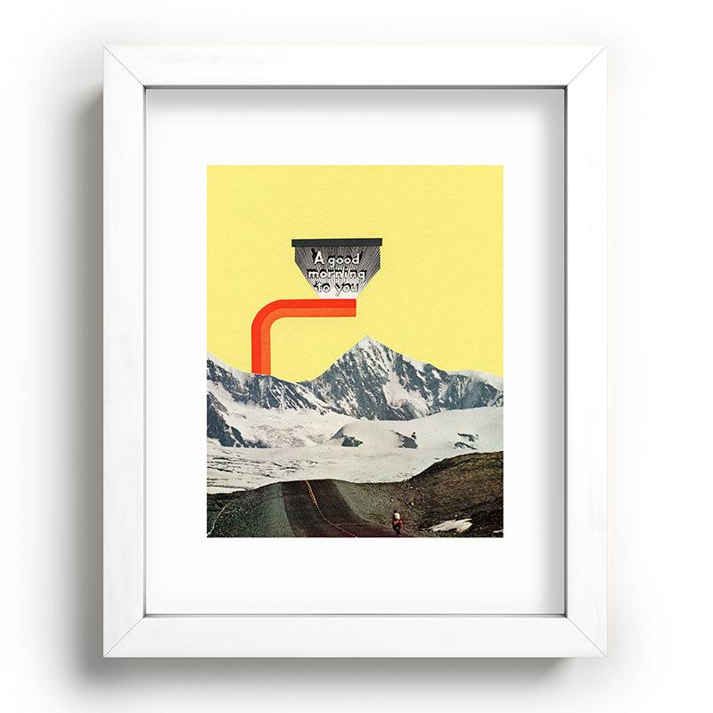 A Good Morning To You Framed Art Print