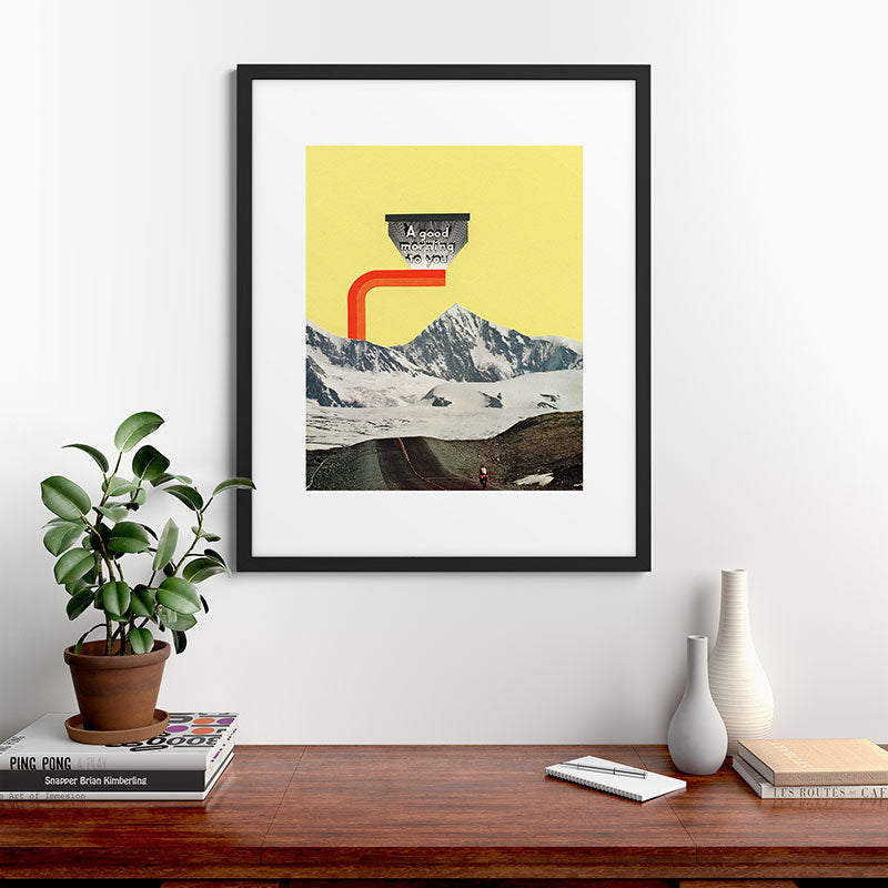A Good Morning To You Framed Art Print