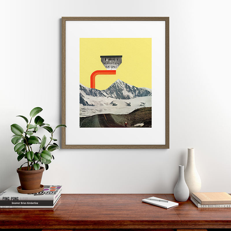 A Good Morning To You Framed Art Print