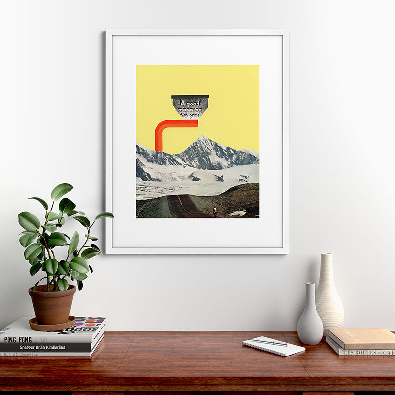 A Good Morning To You Framed Art Print