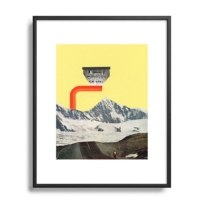 A Good Morning To You Framed Art Print