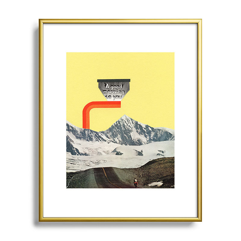 A Good Morning To You Framed Art Print