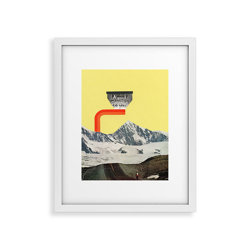 A Good Morning To You Framed Art Print