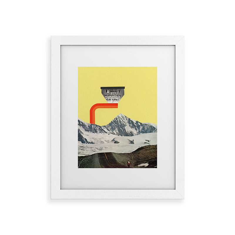A Good Morning To You Framed Art Print