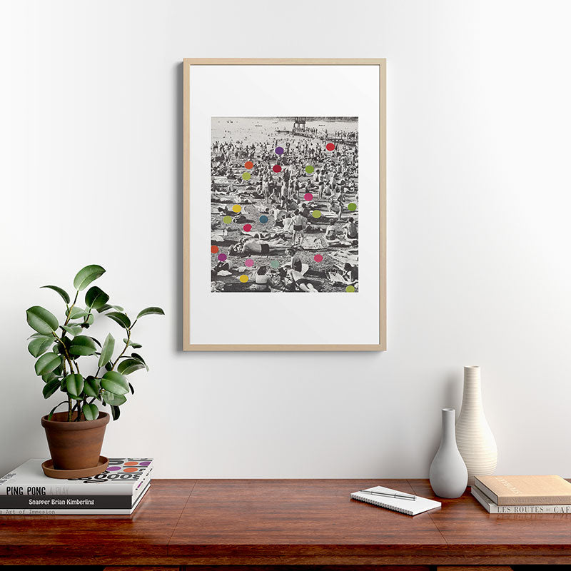 A Good Spot Framed Art Print