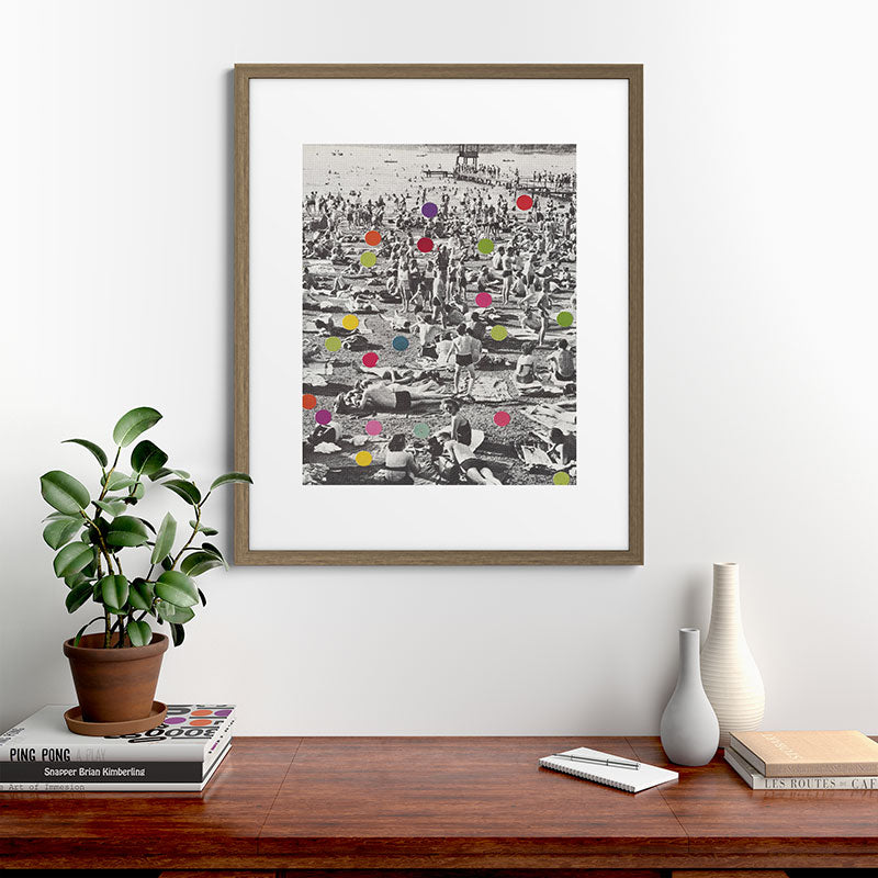 A Good Spot Framed Art Print
