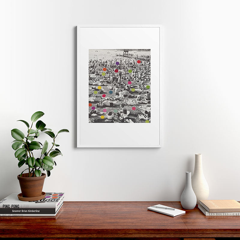 A Good Spot Framed Art Print