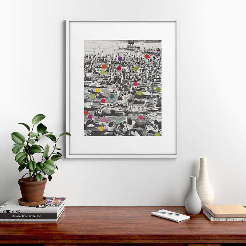 A Good Spot Framed Art Print