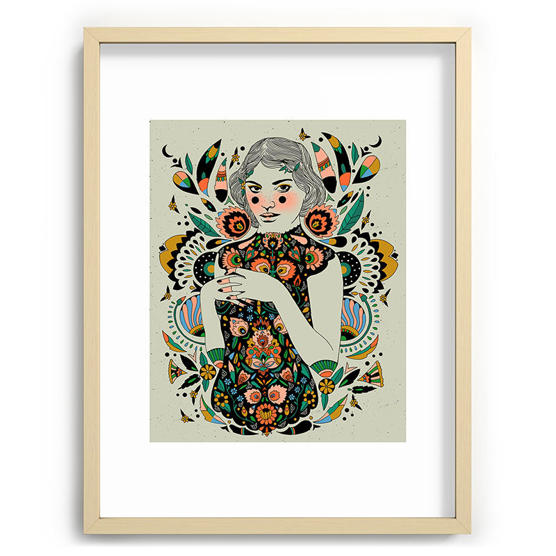A Future Bright Framed Art Print