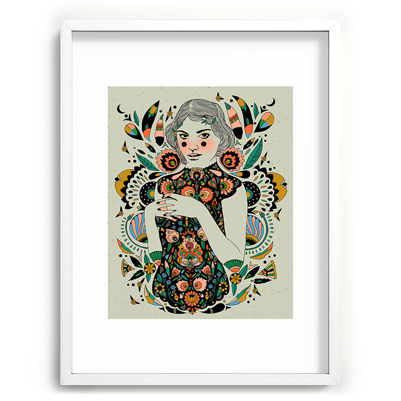A Future Bright Framed Art Print