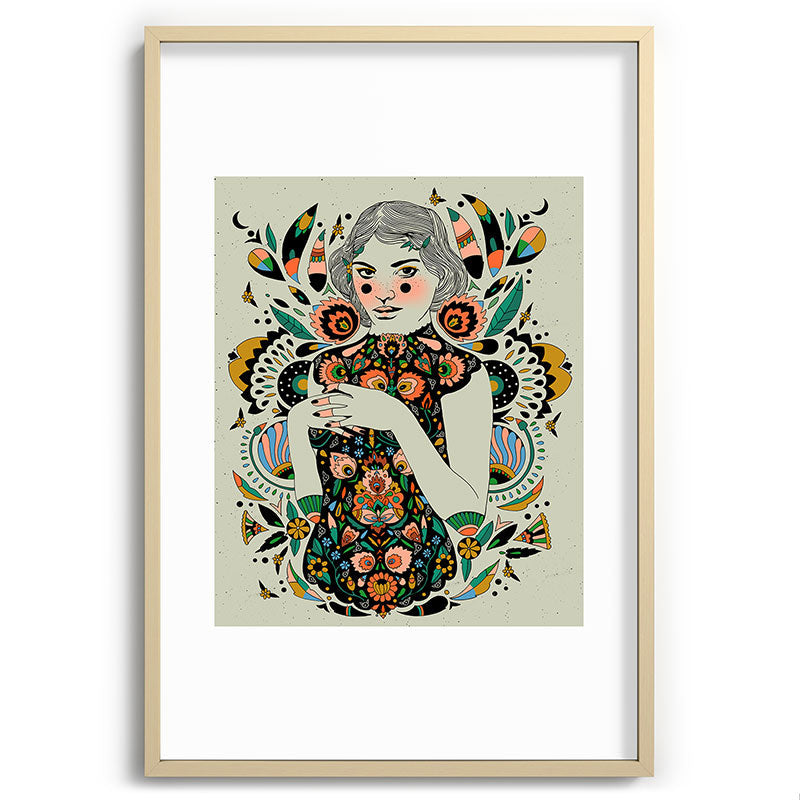 A Future Bright Framed Art Print