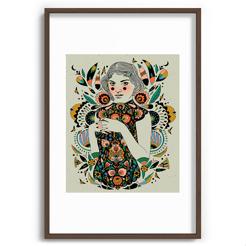 A Future Bright Framed Art Print