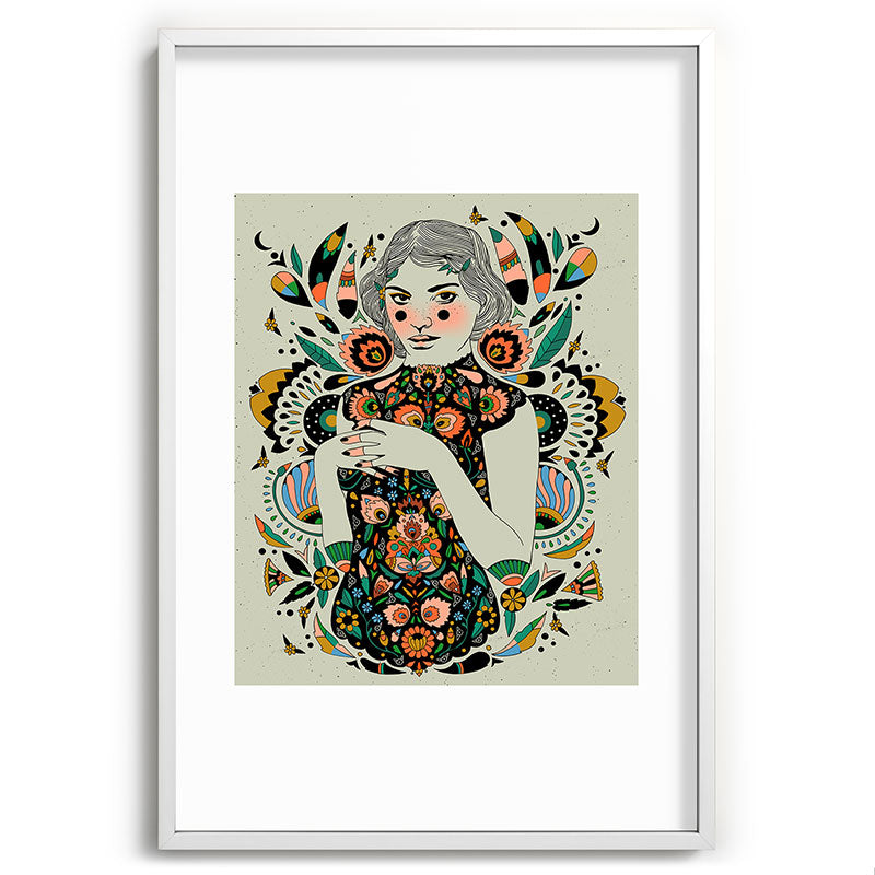 A Future Bright Framed Art Print