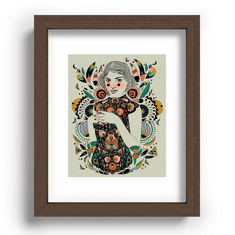 A Future Bright Framed Art Print
