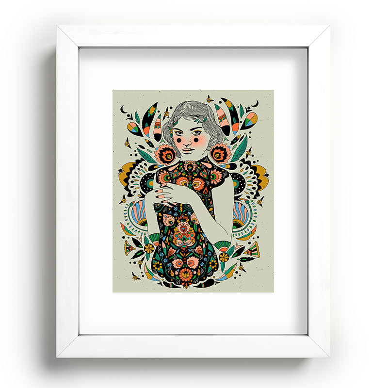 A Future Bright Framed Art Print