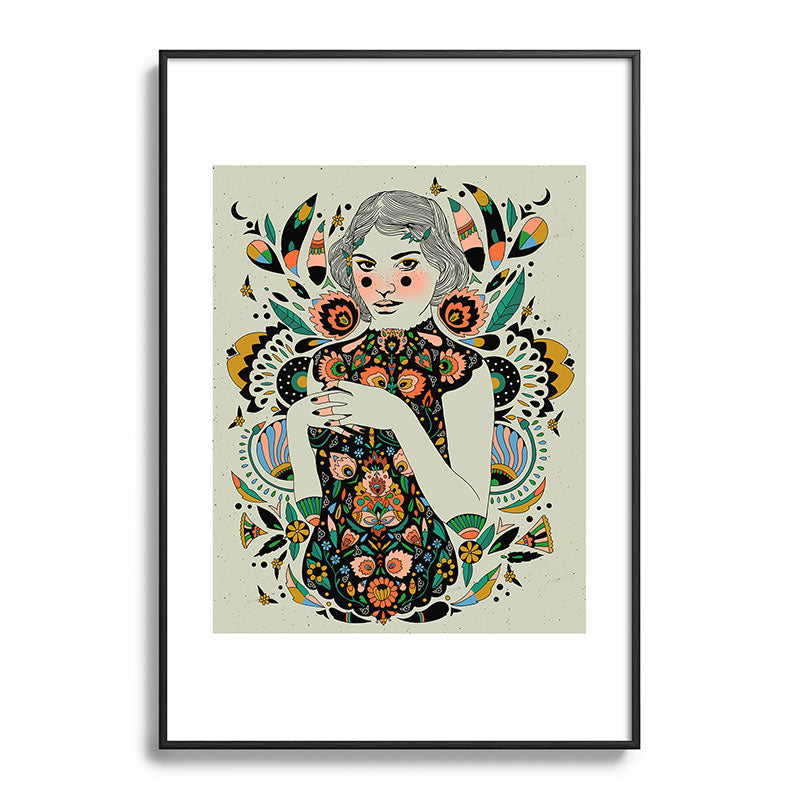 A Future Bright Framed Art Print
