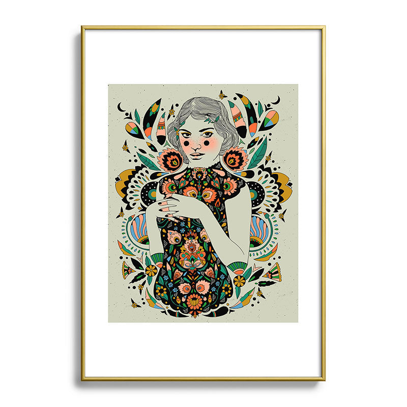 A Future Bright Framed Art Print